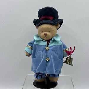RARE The O'Bear Family Porcelain 4" Teddy Bear Jointed At Arms & Legs 1997 Anco